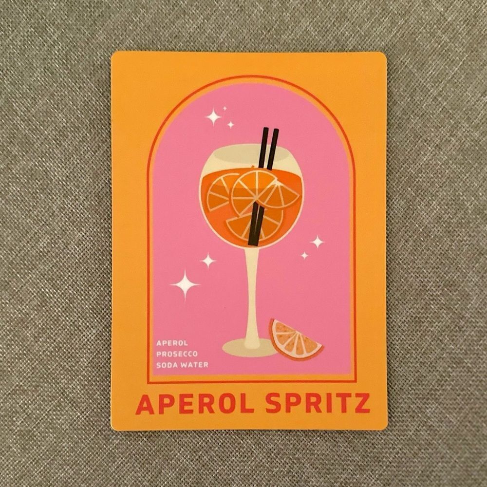 Aperol Spritz Poster Magnet
